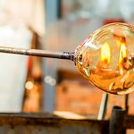Try glass blowing with friends